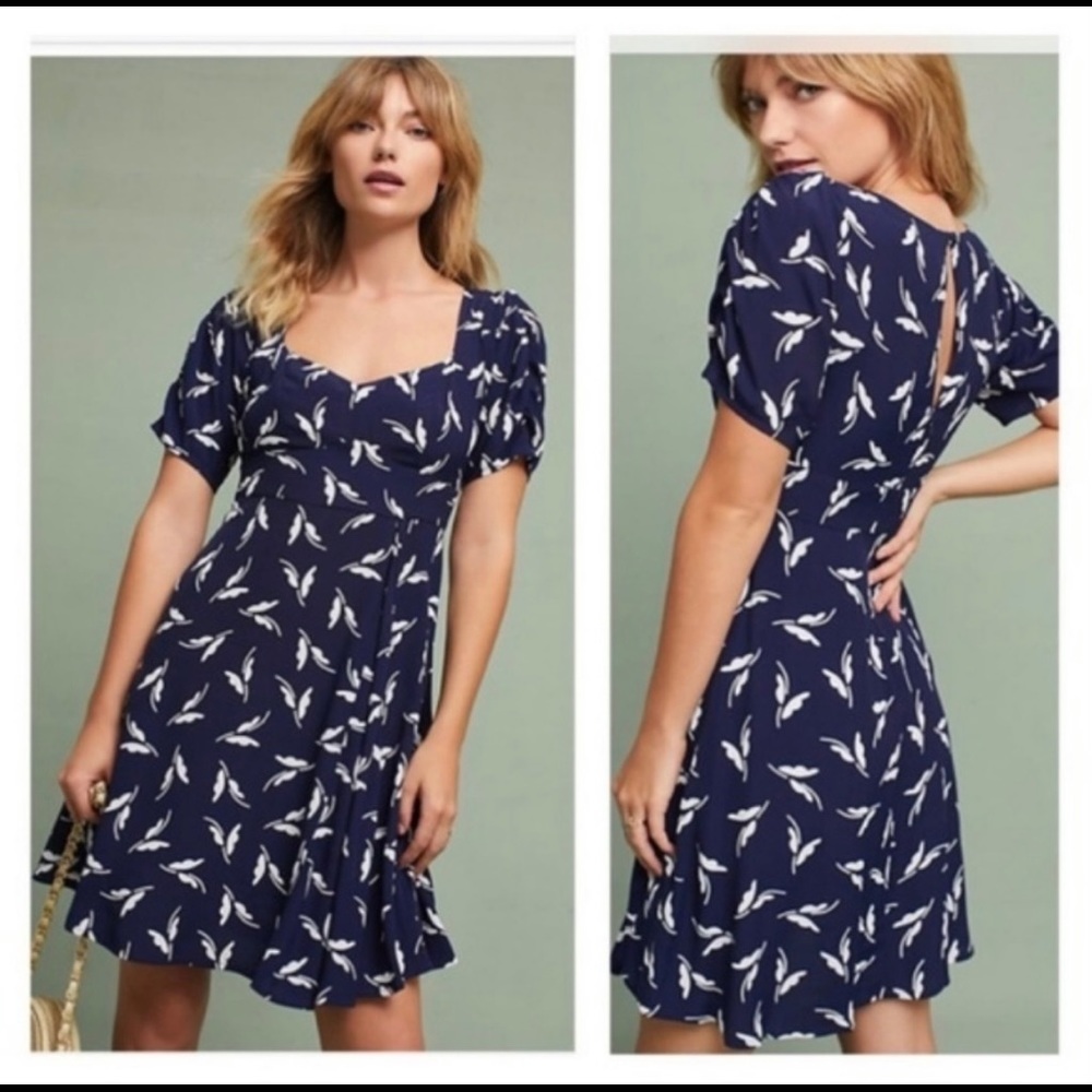 Mauve Dress Anthropologie - Size 2